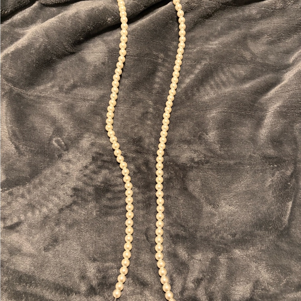 Pearl strap for purses to make crossbody